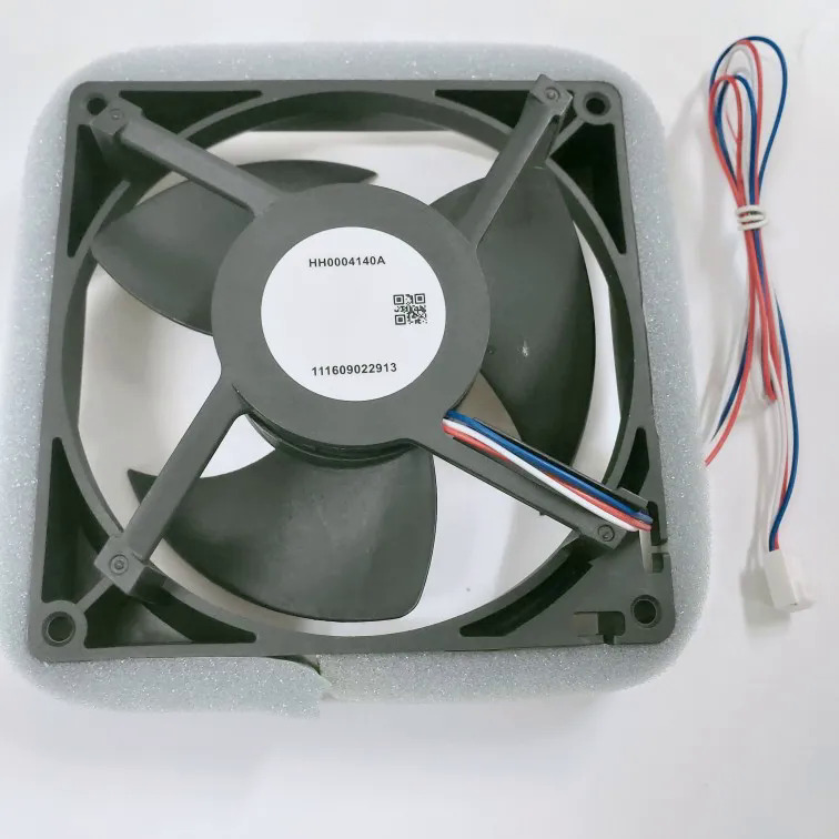 Hh0004140a Quạt làm máttủ lạnh Tủ đông fan đối với Hitachi tủ lạnh 12.5cm im lặng Fan