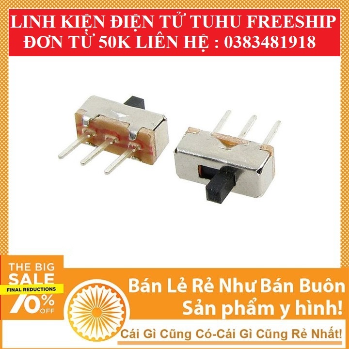 Combo 3 công tắc gạt 3 chân ss12d01 ss12d00g4