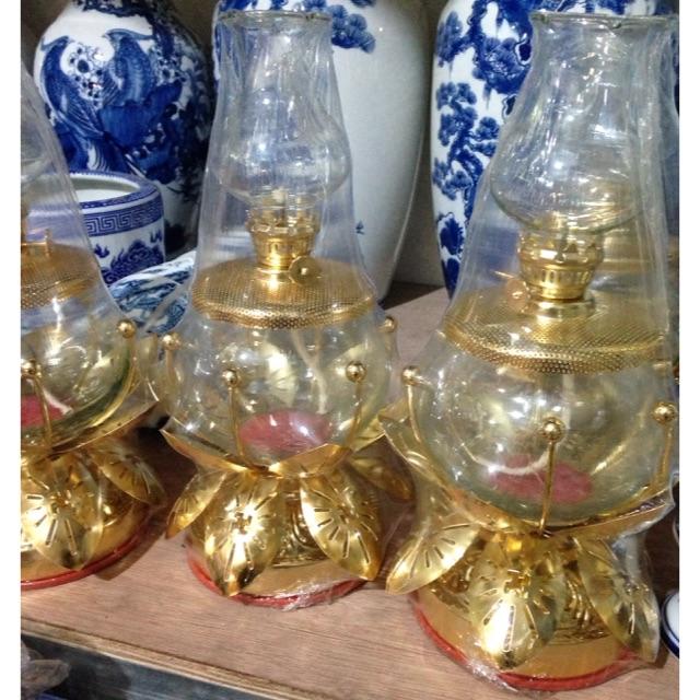 ĐÈN DẦU CÁT TƯỜNG LƯU LY LOẠI TO 02