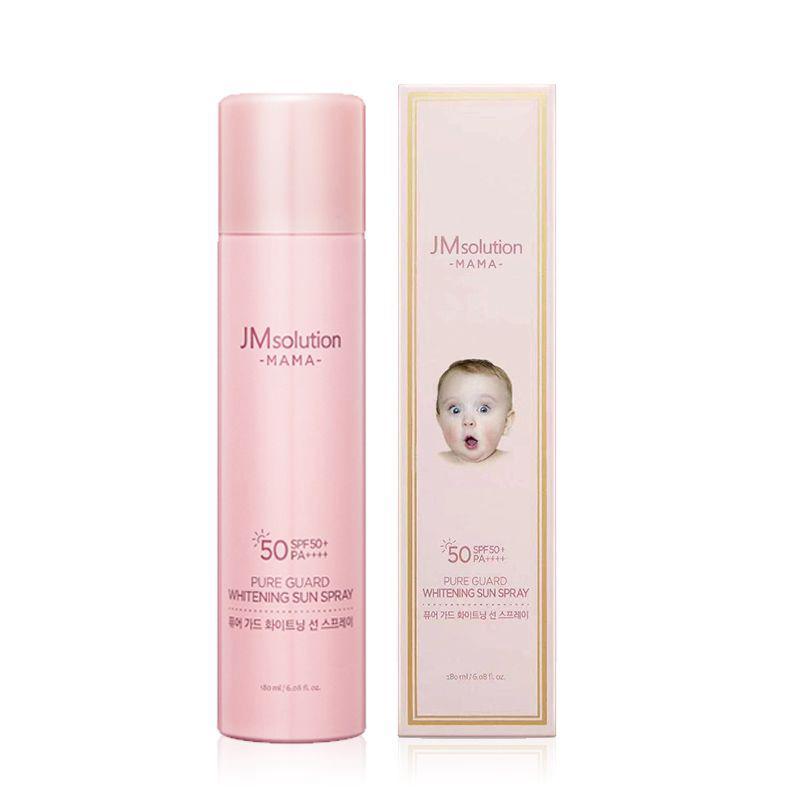 Xịt chống nắng 4in1 jm solution mama pure guard whitening sun spray spf50+ pa+++ 180ml