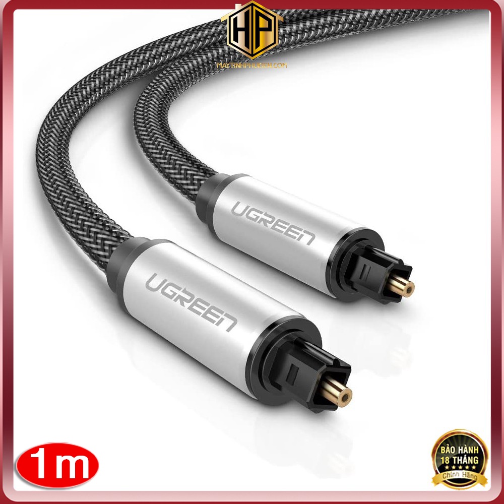 Ugreen 10539 - Cáp audio quang dài 1m bọc lưới cao cấp