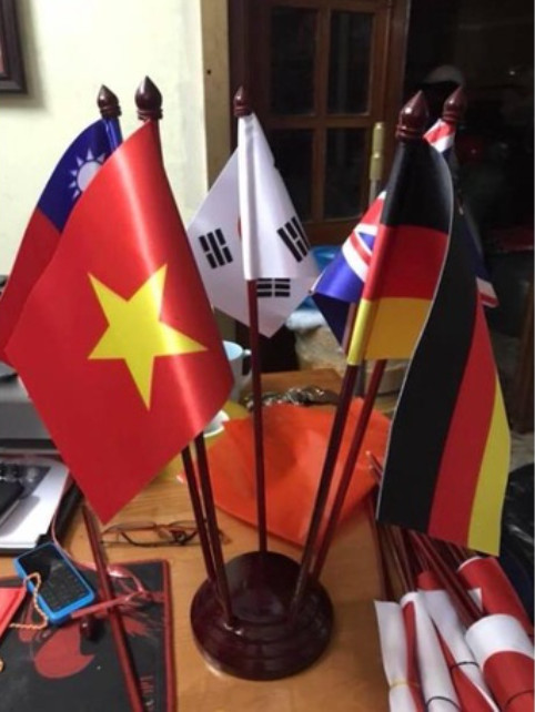 Bộ đế cờ dùng treo lá cờ