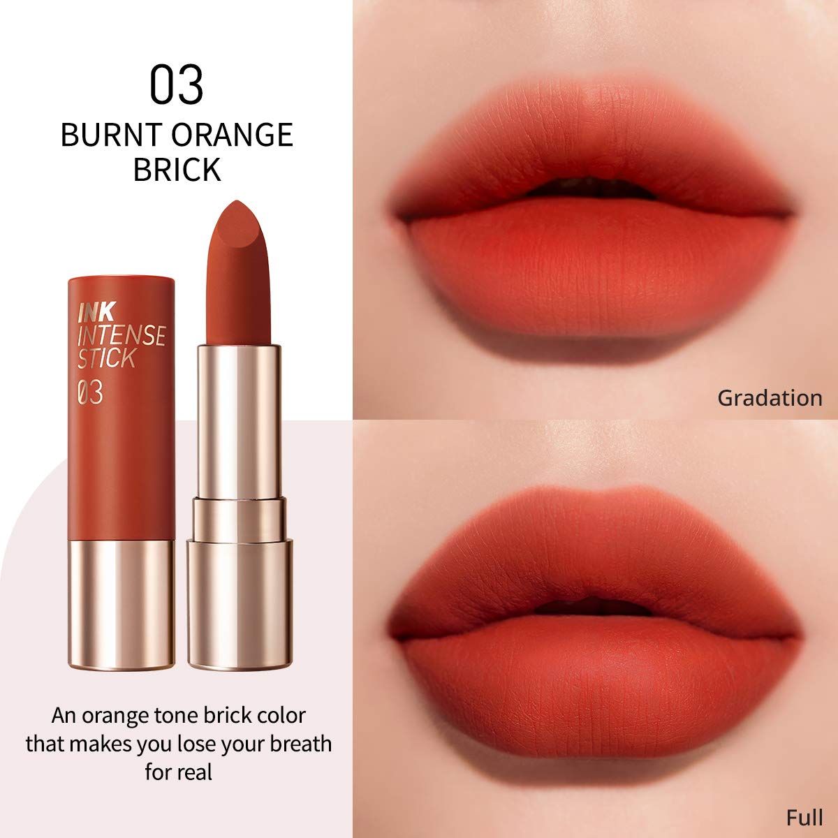 Son kem lì Peripera Ink Intense V.elvet Stick - Lâu trôi, không khô môi, nhiều dưỡng, giúp môi mịn màng - HONGS BEAUTY