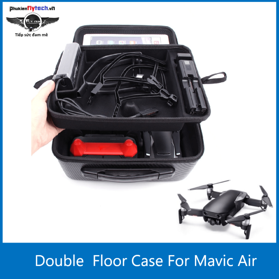 Vali 2 tầng Mavic Air - Hàng nhập khẩu - phụ kiện flycam DJI Mavic Air