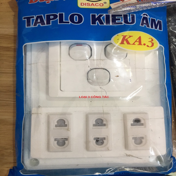 Ổ điện có công tắc - taplo kiểu âm - diy