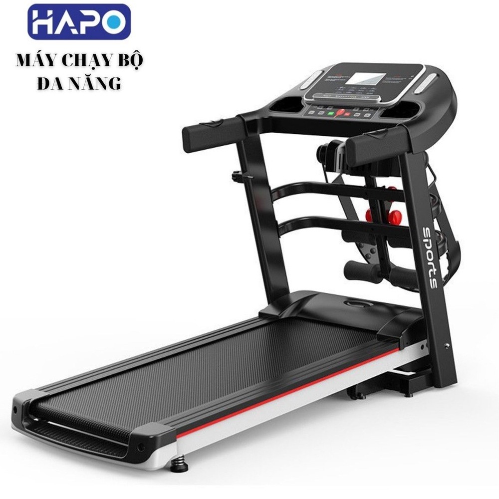 Máy chạy bộ đa năng kết hợp đánh tan mớ bụng tại nhà - Máy chạy bộ có đai massage, kết nối bluetooth nghe nhạc