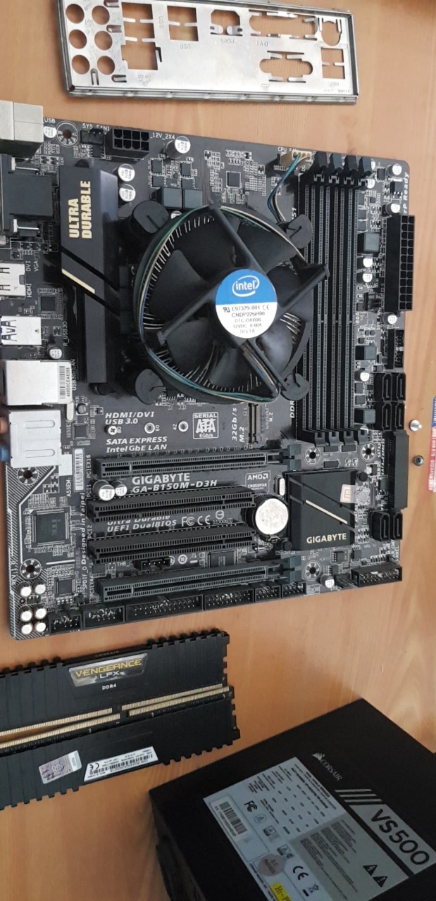 Mainboard b150m - gigabyte b150m d2v chính hãng - socket 1151 dùng cho cpu gen 6 - 7