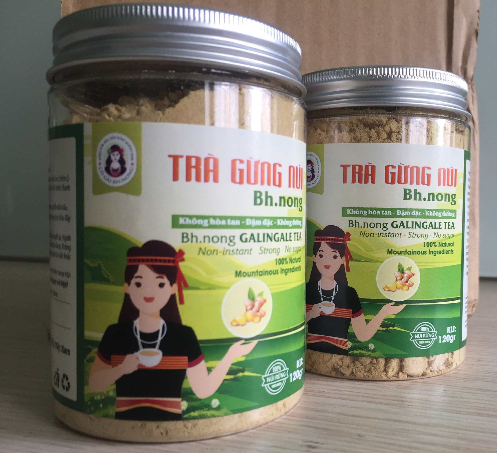 Trà gừng núi Bh'nong