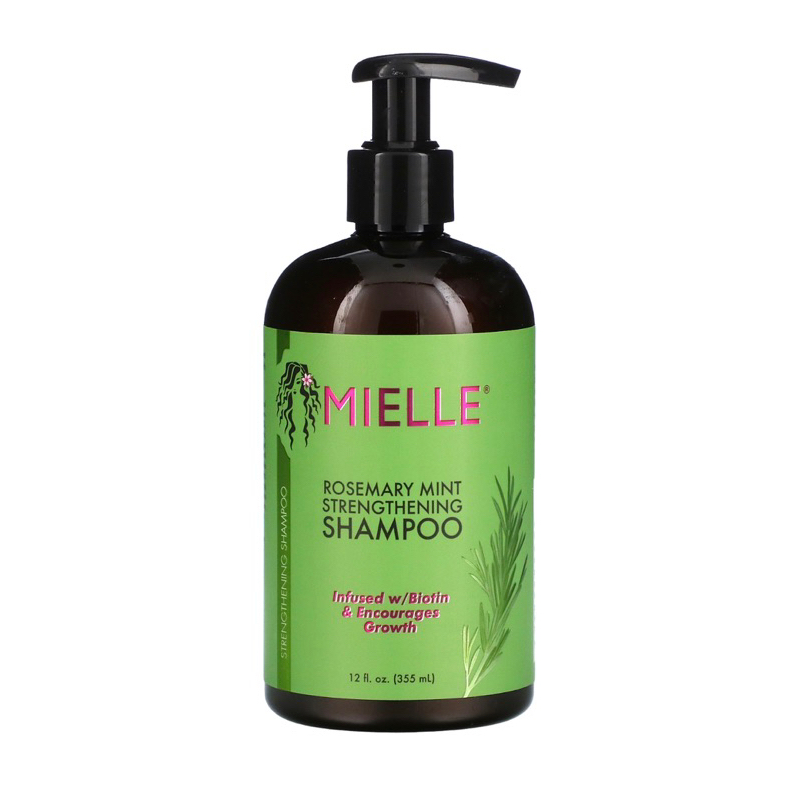 Mielle Organics Dầu gội kích thích mọc tóc Mielle Organics Rosemary Mint Strengthening Shampoo 335ml【Gửi hàng từ Việt Nam 