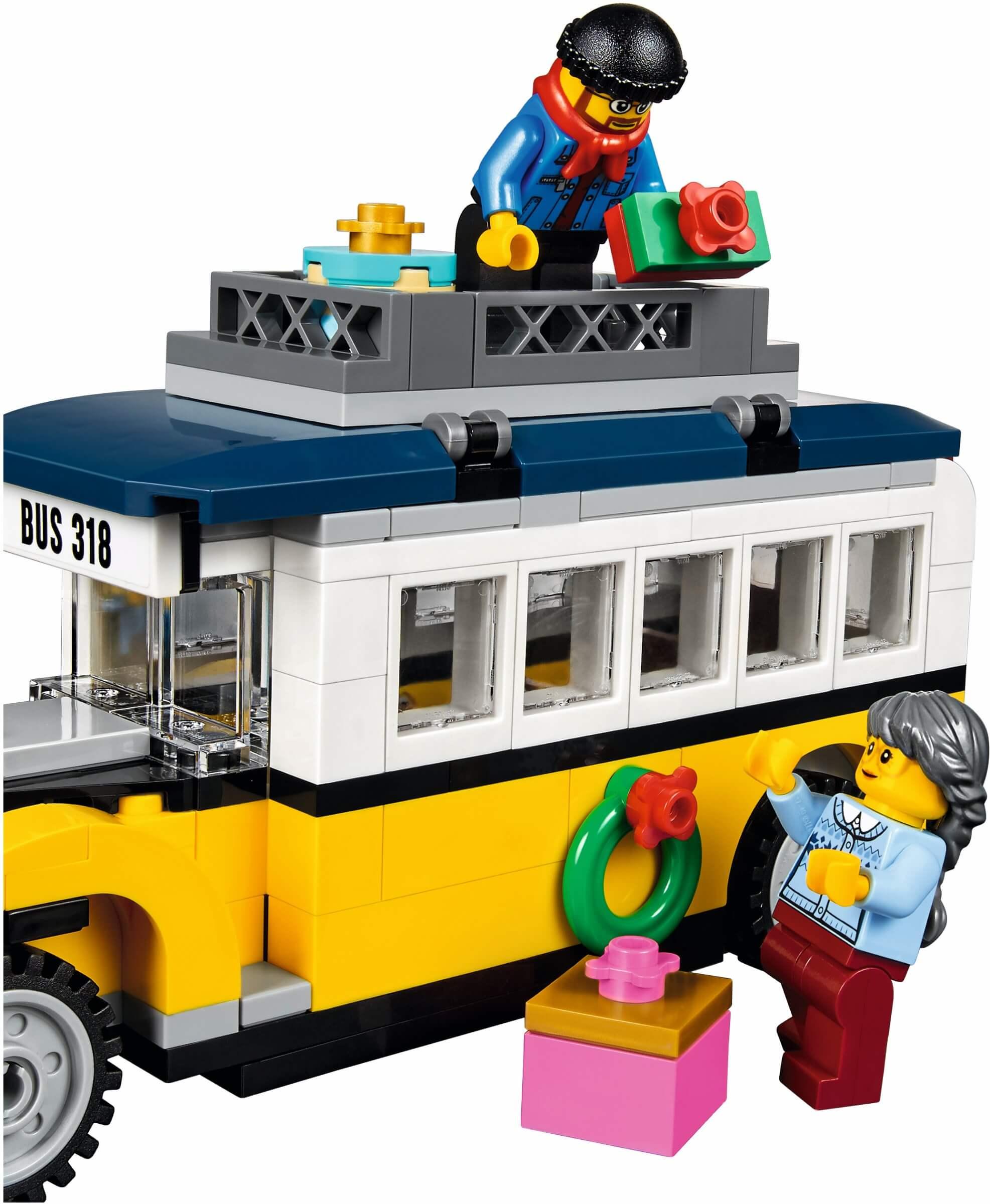 Mua đồ chơi LEGO 10259 - LEGO Creator Expert 10259 - Trạm Xe Lửa phủ Tuyết (LEGO 10259 Winter Village Station)