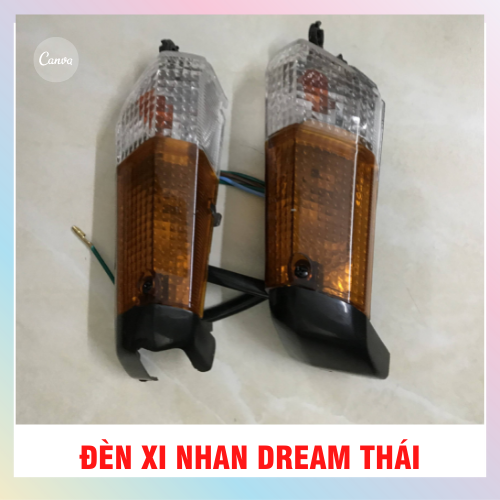 Đèn xi nhan trước Dream thái đủ Đuôi bóng cao cấp