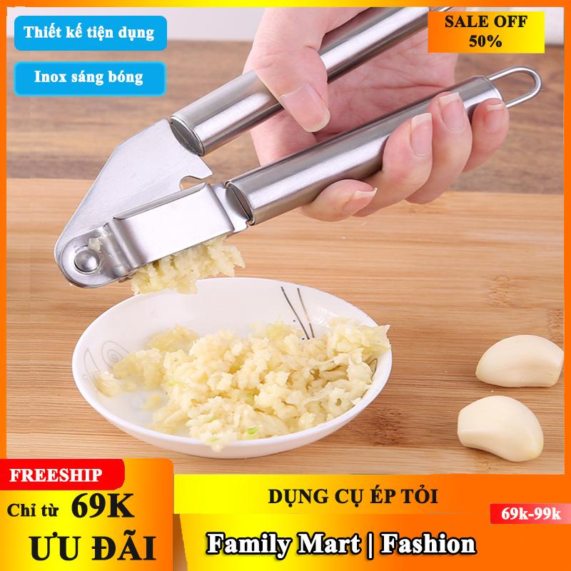 Dụng cụ ép tỏi cao cấp bằng Inox sạch sẽ tiện dụng - T02