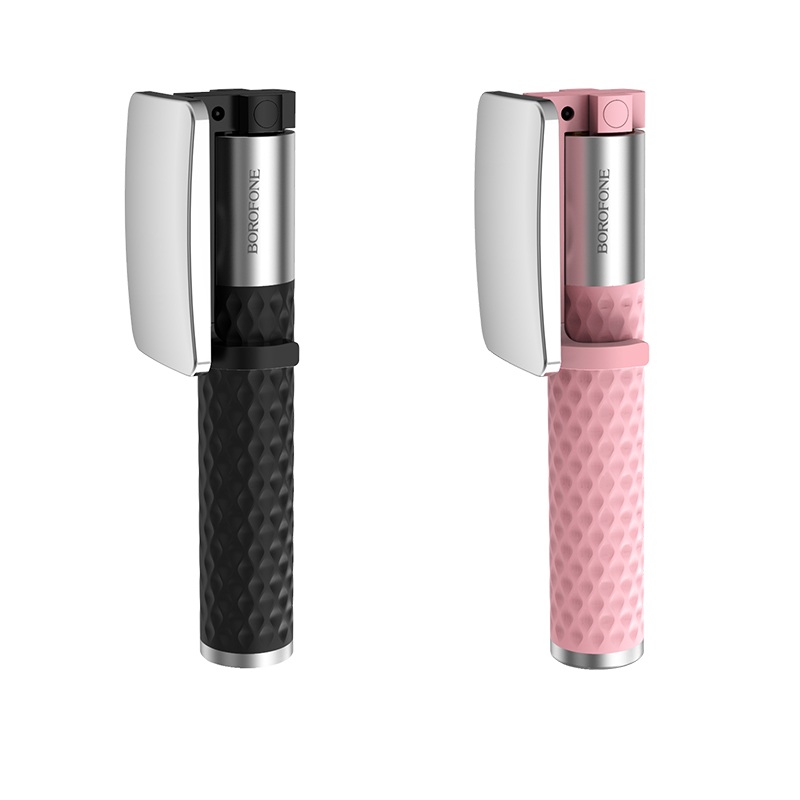 Gậy tự sướng có gương mặt sau, có thể xoay 180 độ borofone by1