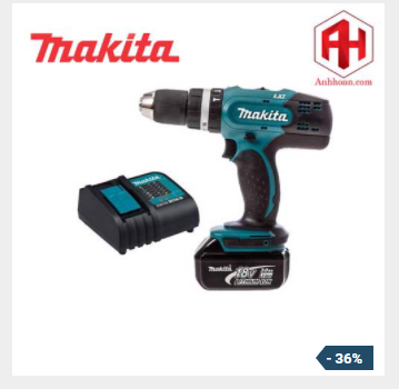 Máy khoan pin Makita 18V DHP453SFX8 cam kết hàng nhận được đúng mô tả đổi trả trong 7 ngày làm việc