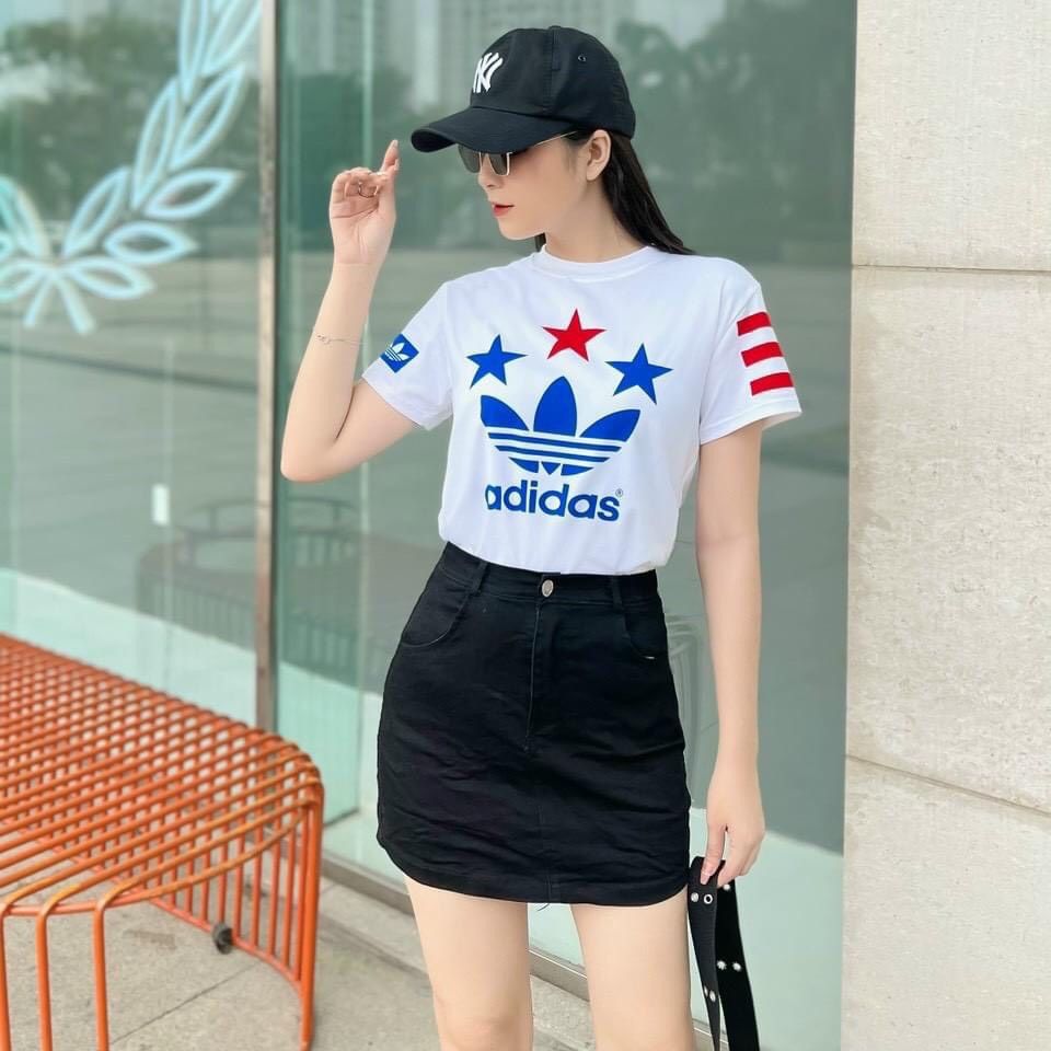 Áo thun Adidas phông cotton VNXK sang xịn mịn Nam Nữ