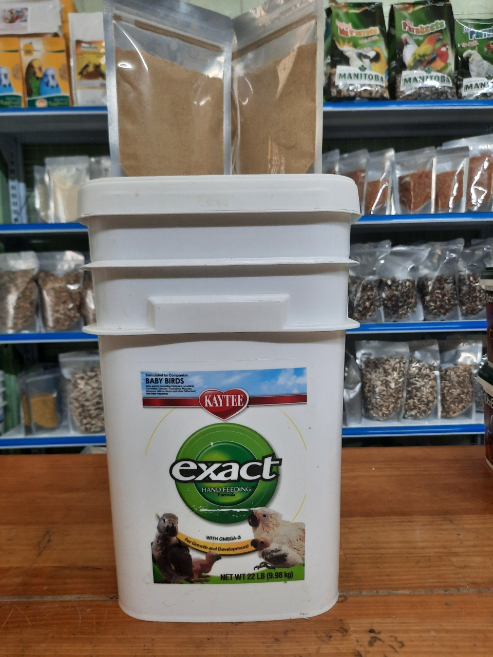 Bột kaytee gói lẻ 200g date mới nhất