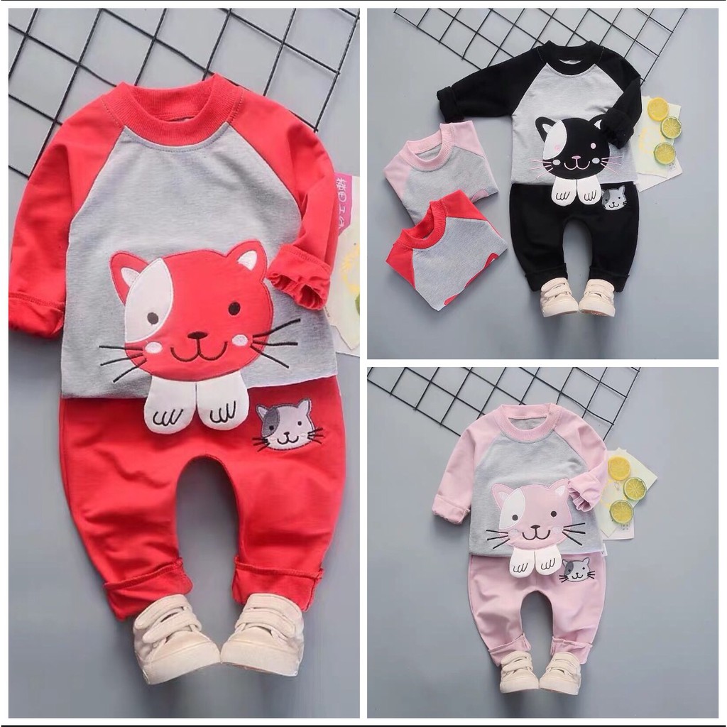 Qate 155 - bộ thu đông meo meo gái form lớn 8-19kg
