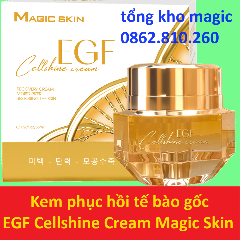 Kem siêu dưỡng phục hồi tế bào gốc EGF Magic Skin – EGF Cellshine Cream [chính hãng magicskin]