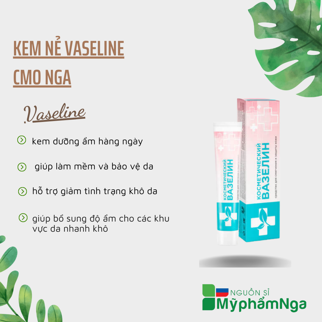 Kem nẻ Vaseline CMO Nga