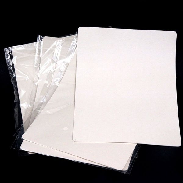 [HCM]10 miếng - Da giả Trắng trơn tập phun xăm điêu khắc