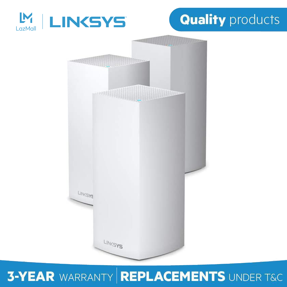 Bộ phát wifi 6 ax4200 linksys velop mx12600, công nghệ mesh wifi thông minh, chịu tải 40+ user kết nối