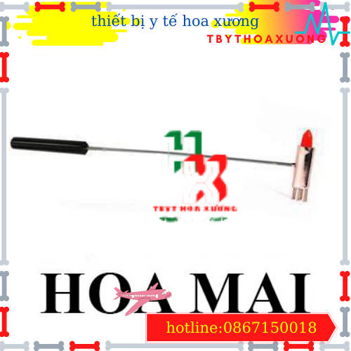Búa hoa mai - dụng cụ diện chẩn ( cây búa gôm gai phụ kiện massage chuẩn điện chấn nhấn huyệt giải tỏa stress căn thẳng)