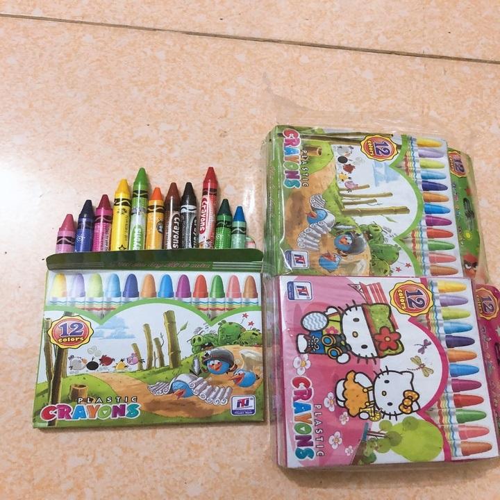 Sáp 12 màu Combo 10 Hộp
