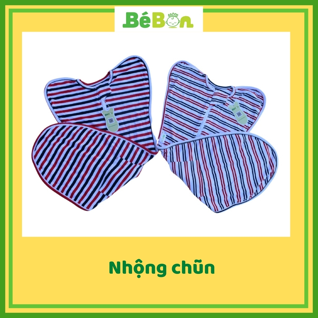 Nhộng chũn bé bon, nhộng ngủ bé bon sử dụng nhiều mẫu vải giống quấn chũn cocoon, nhộng chũn kookoo, nhộng love to mã qc04