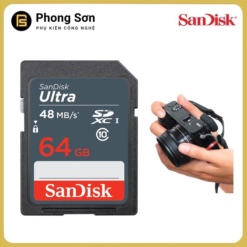Thẻ nhớ sdxc 64gb ultra 320x 48mb/s sandisk