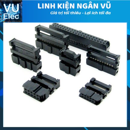 Ide cái, đực từ 10p đến 40p 2.54mm