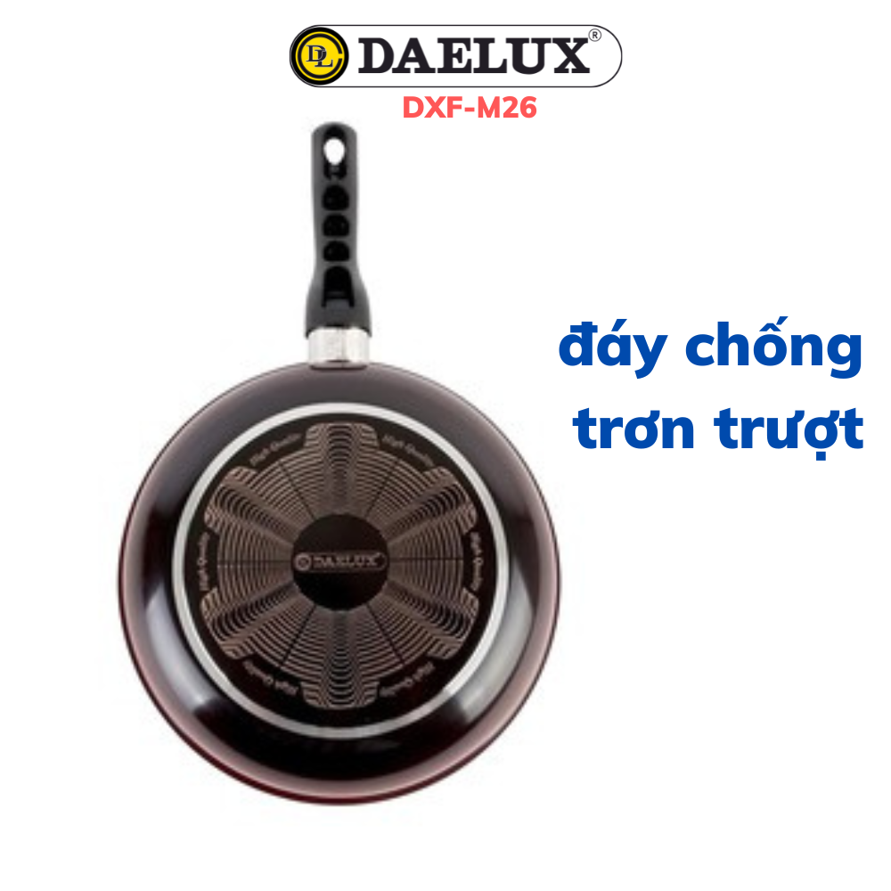 Chảo đá hoa cương sâu lòng chống dính Daelux DXW-M26