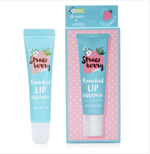 Dưỡng môi vị dâu Welcos Around me enriched lip essence strawberry 8.7g