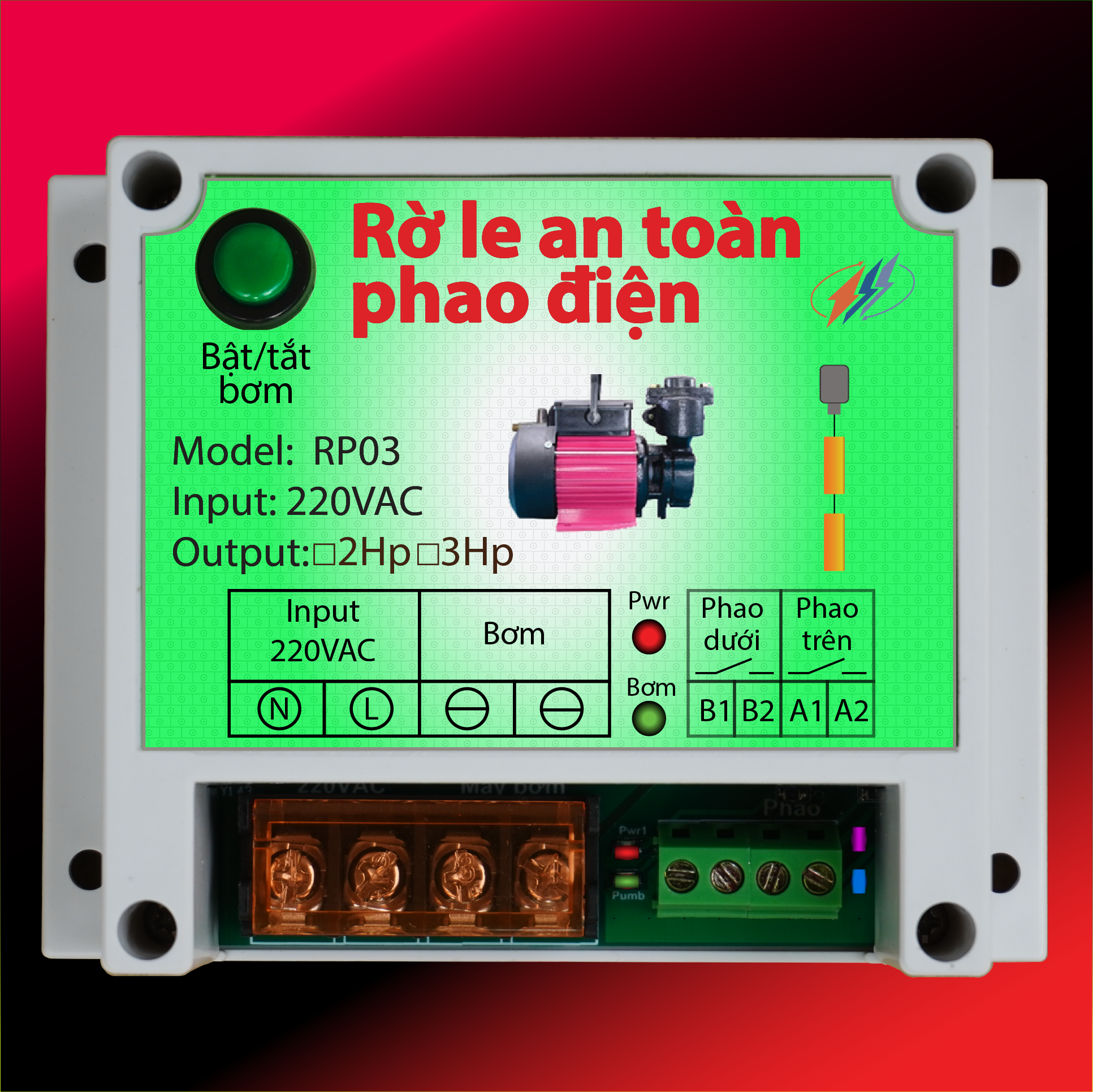 Rờ le an toàn phao điện RP03