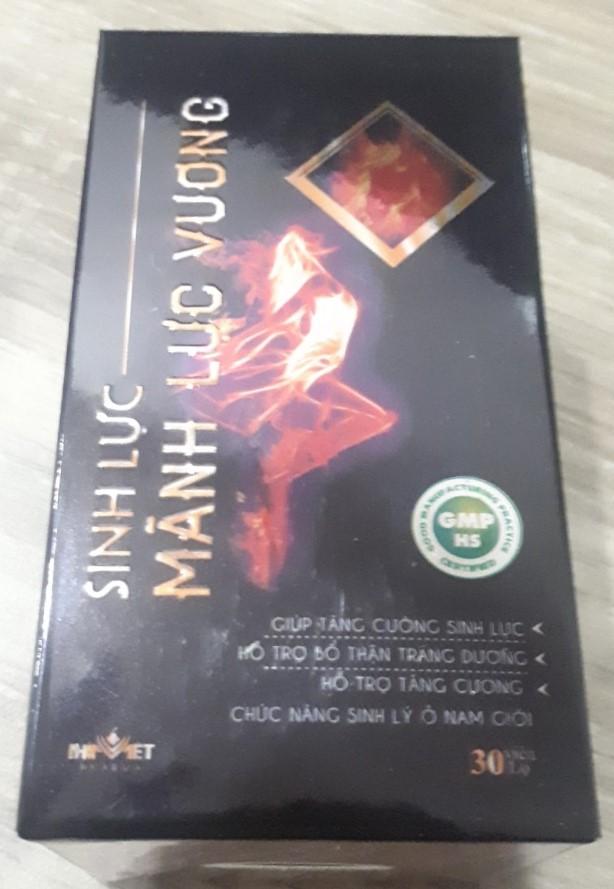 [HCM]THỰC PHẨM CHỨC NĂNG SINH LỰC MÃNH LỰC VƯƠNG - NHẬT VIỆT PHARMA - HỖ TRỢ BỔ THẬN TRÁNG DƯƠNG