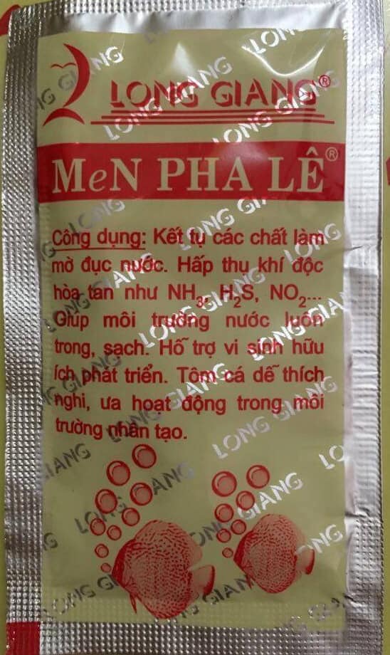 Men vi sinh Pha Lê làm trong nước bể cá