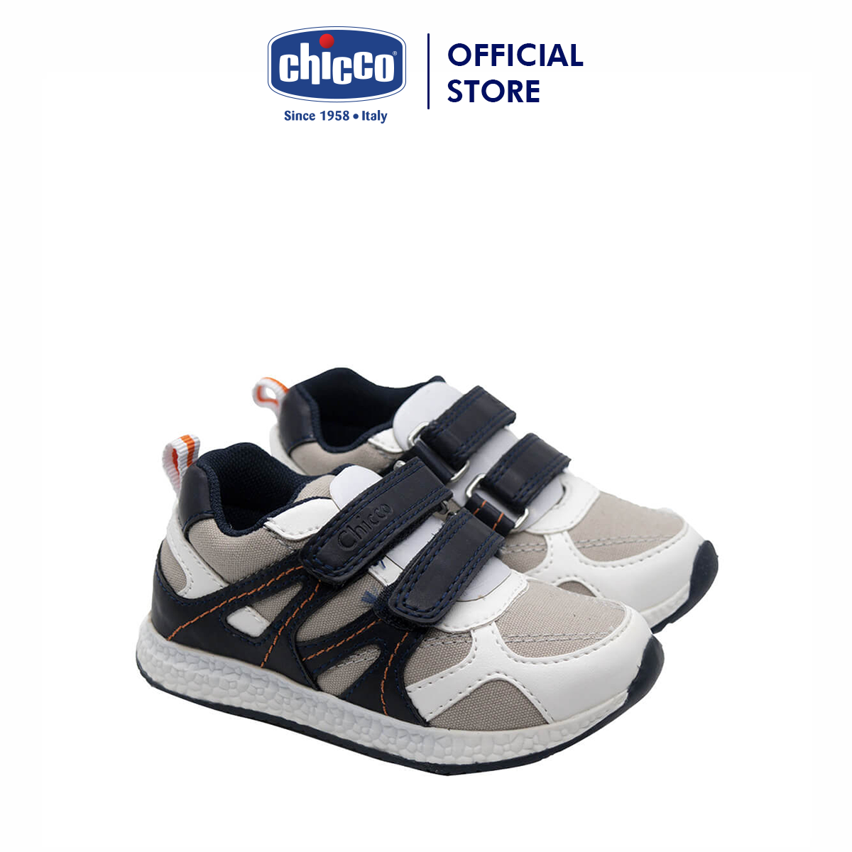Giầy mát-xa chân bé quai dính phối màu Chicco
