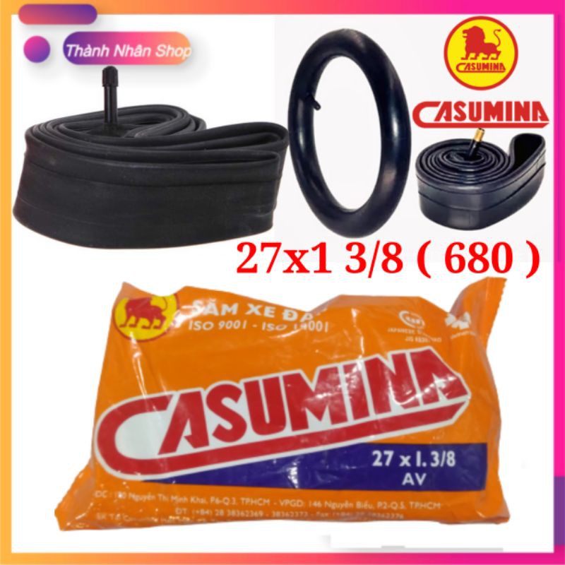 Ruột xe đạp 27x1 3/8 casumina