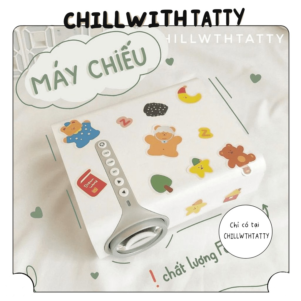 [TẶNG KÈM BỘ STICKER + DÂY HDMI TRỊ GIÁ 100K] Máy chiếu LED projector  – máy chiếu mini YG530 chính hãng LEJIADA chất lượng hình ảnh full hd độ rông tối đa 138 inch hình ảnh sắc nét - Chillwthtatty