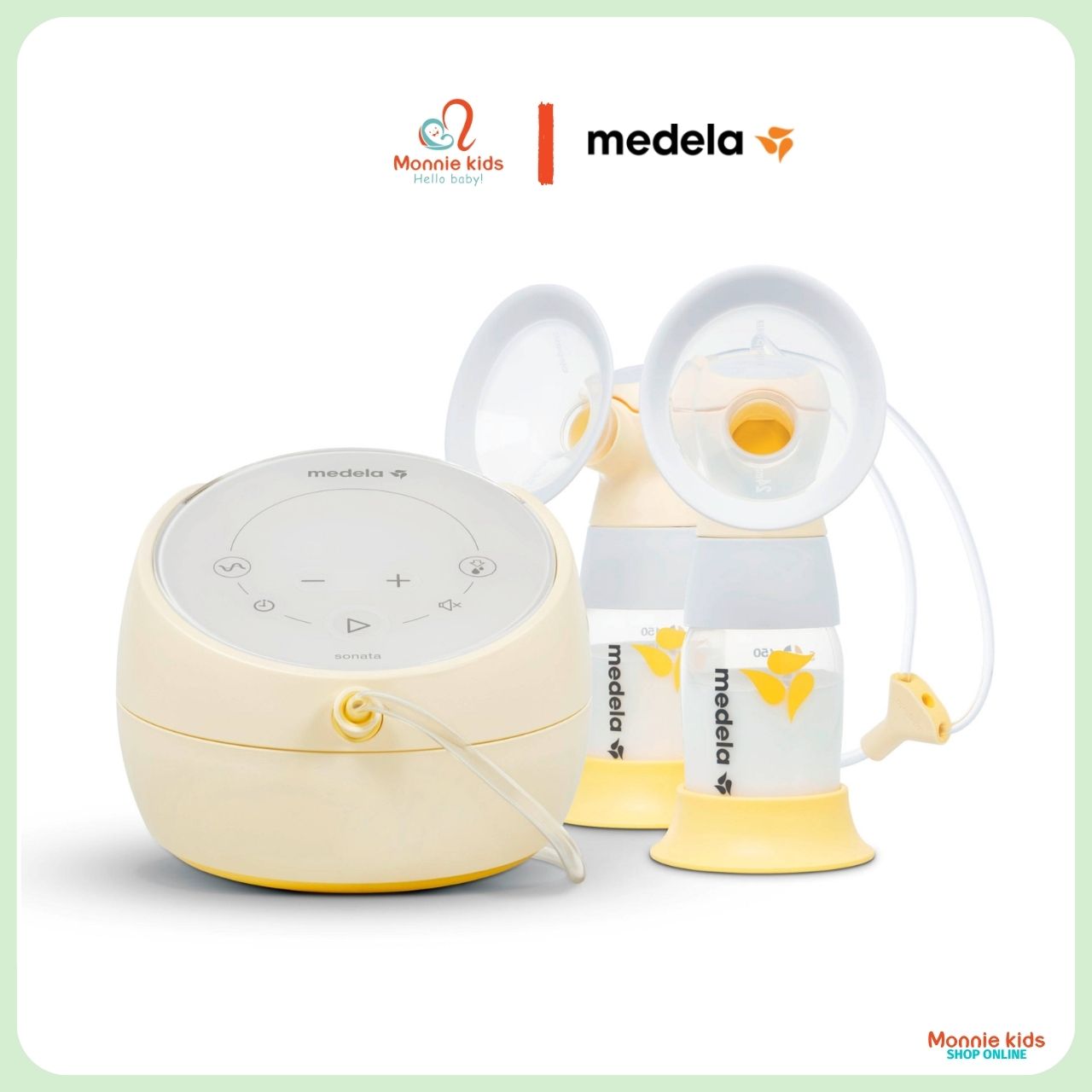 Máy hút sữa điện đôi Medela Sonata Breast Pump, máy vắt sữa tự động cho mẹ