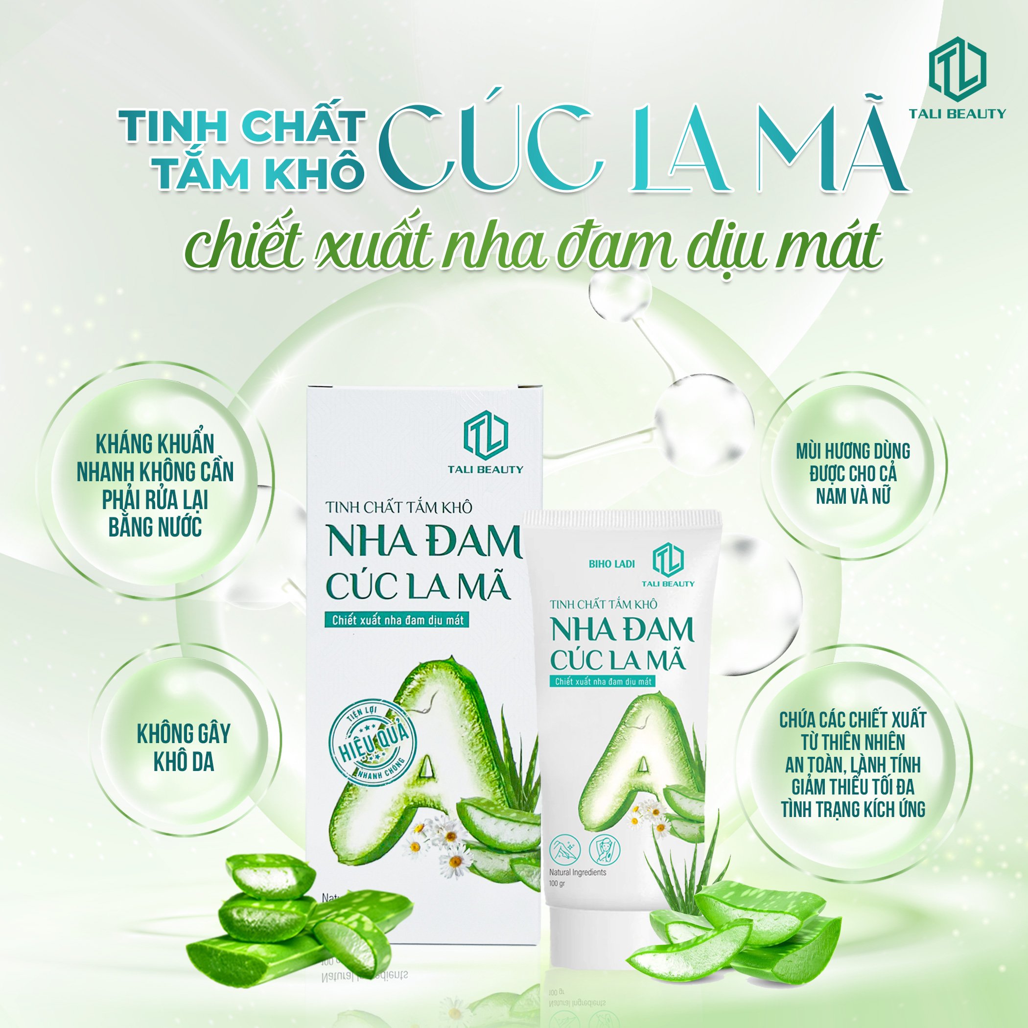 Tinh chất nha đam cúc La Mã DATE T10/2024