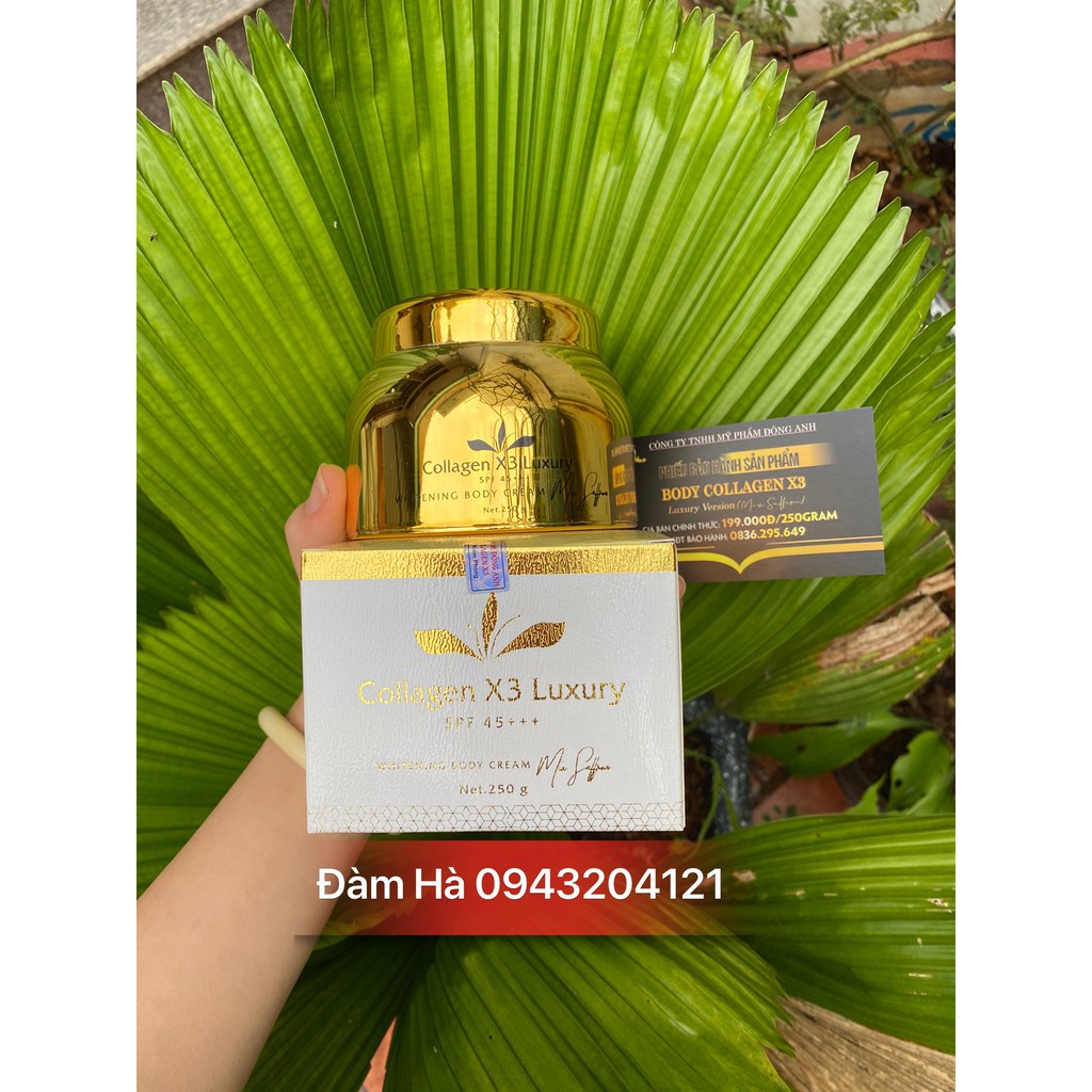 Kem body Collagen X3 Luxury