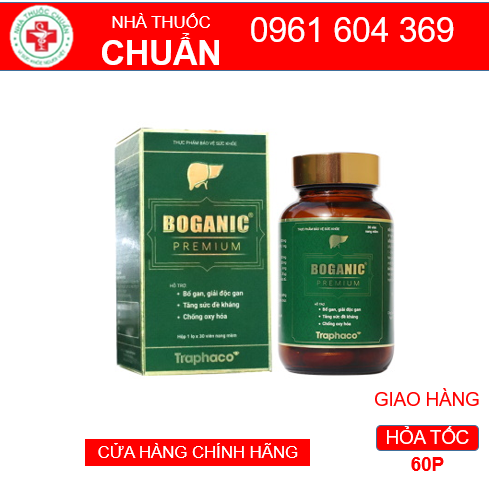 BOGANIC PREMIUM (30 viên) (1v/ngày, Dùng được 1 tháng)