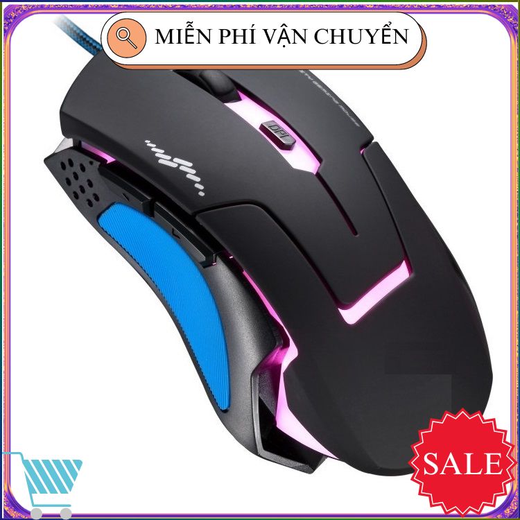 Chuột chơi game t7 thiết kế đèn led cực ngầu