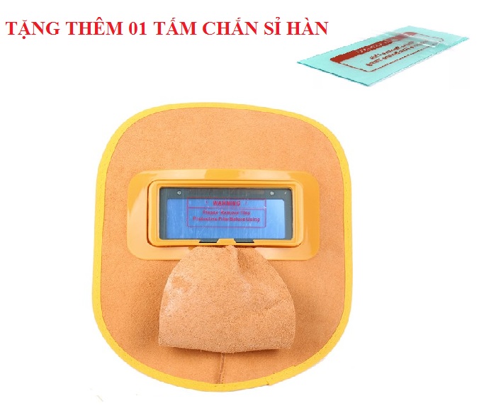 Mặt nạ hàn điện tử da bò