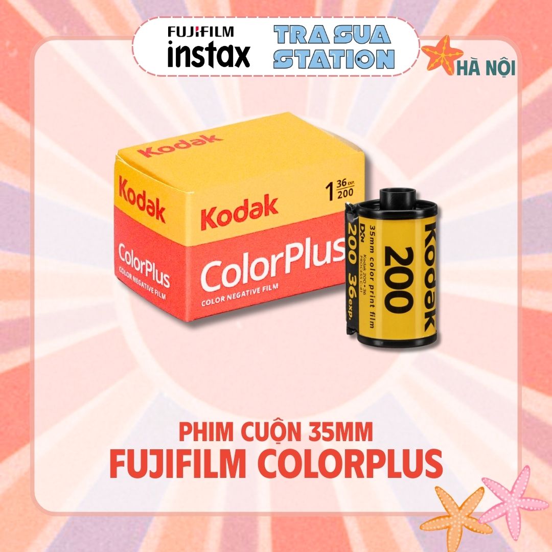 Kodak Colorplus 200 - 36Exp Date Xa - 35mm Film, Single Box of 1 Roll of Film