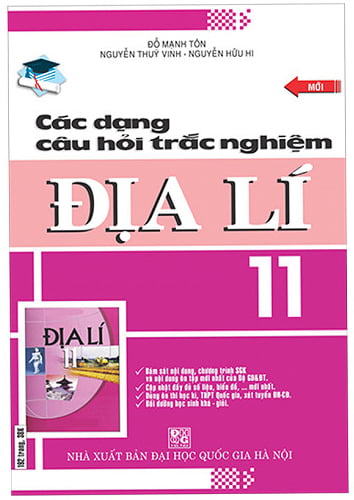 Fahasa - các dạng câu hỏi trắc nghiệm địa lí lớp 11
