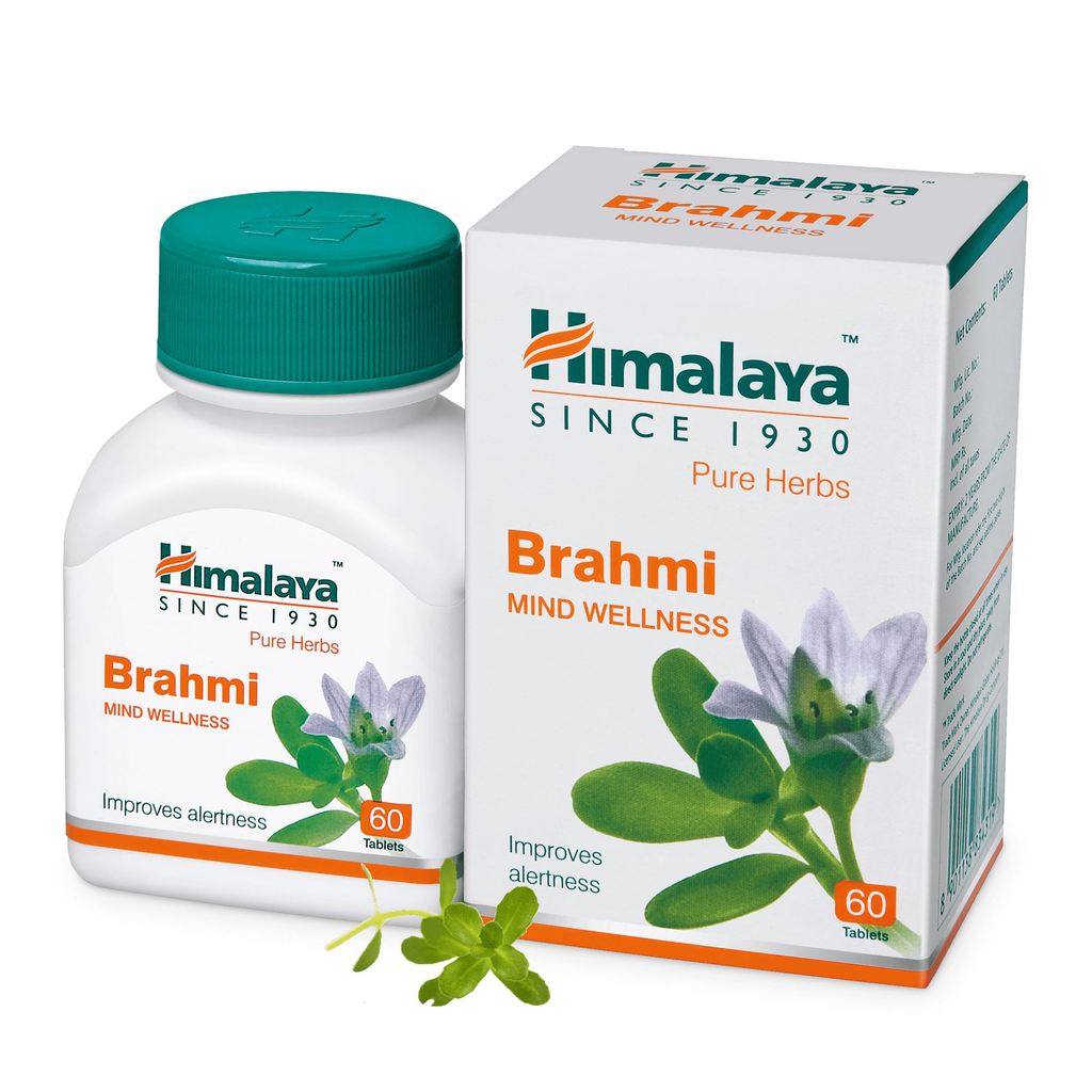 [Hàng có sẵn] Viên bổ não Brahmi Himalaya