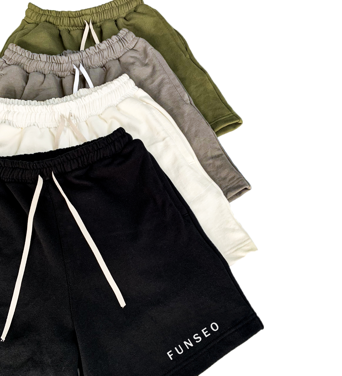 Quần short nam nữ unisex local brand funseo basic qs01