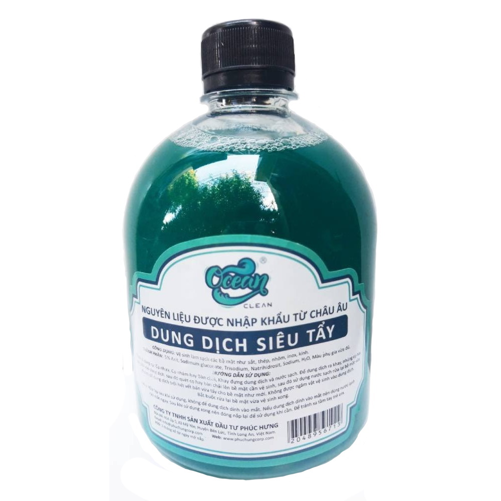 Dung dịch siêu tẩy 500ml Ocean