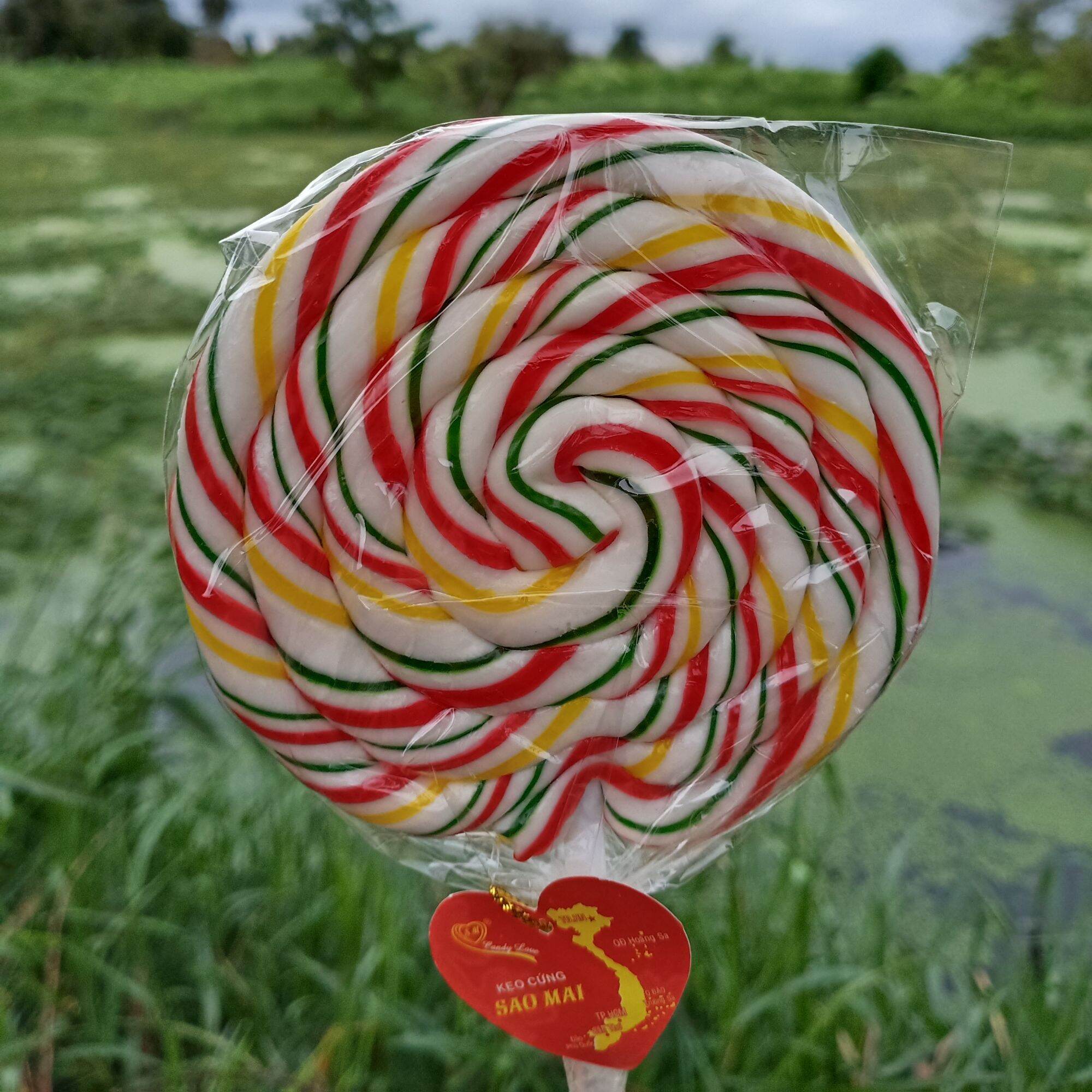 Keo mút cầu vòng trái cây siêu to siêu ngon